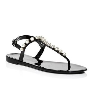 Stuart Weitzman
Women's Goldie Embellished Jelly Sandals